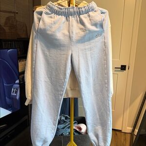 ALO Yoga Light Blue Joggers